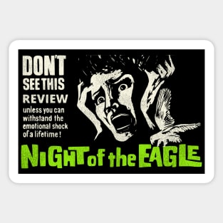 Night of the Eagle Cult Horror Movie Sticker